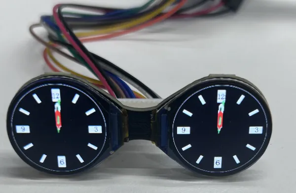 ESP32 Clock Interface Display Effect