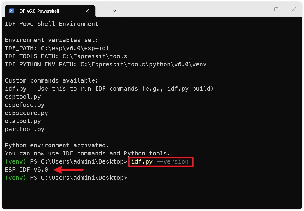 Verifying the Development Environment