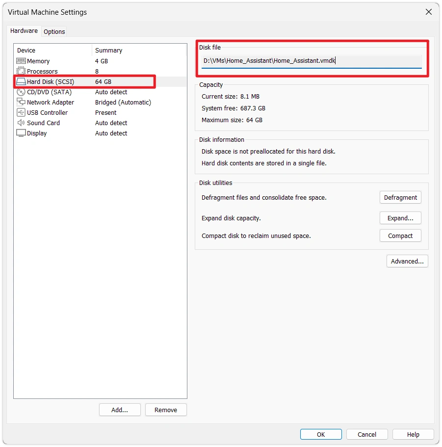 Hard Disk File Path