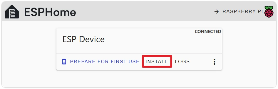 ESPHome Web Flash 1