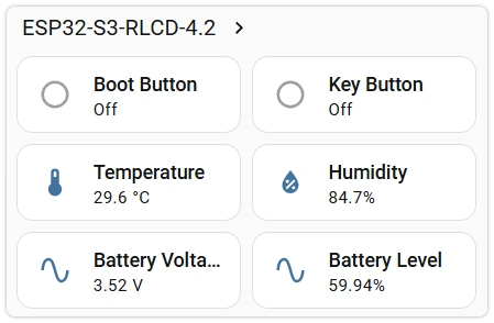 ESP32-S3-RLCD-4.2 HA Interface