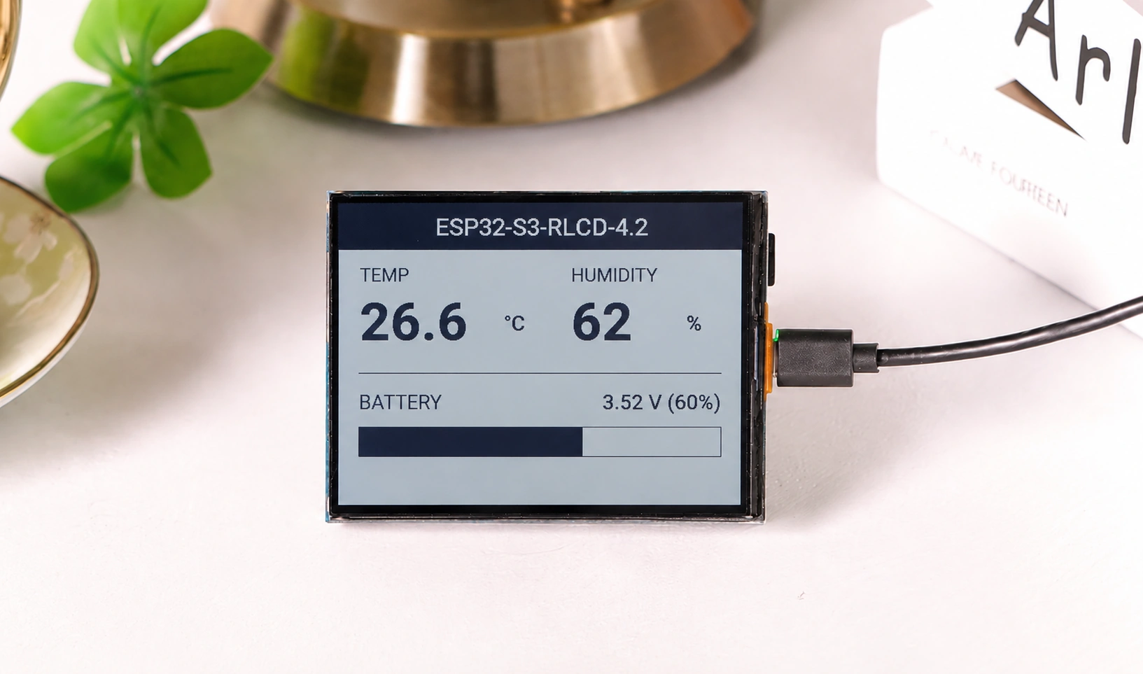ESP32-S3-RLCD-4.2 Display