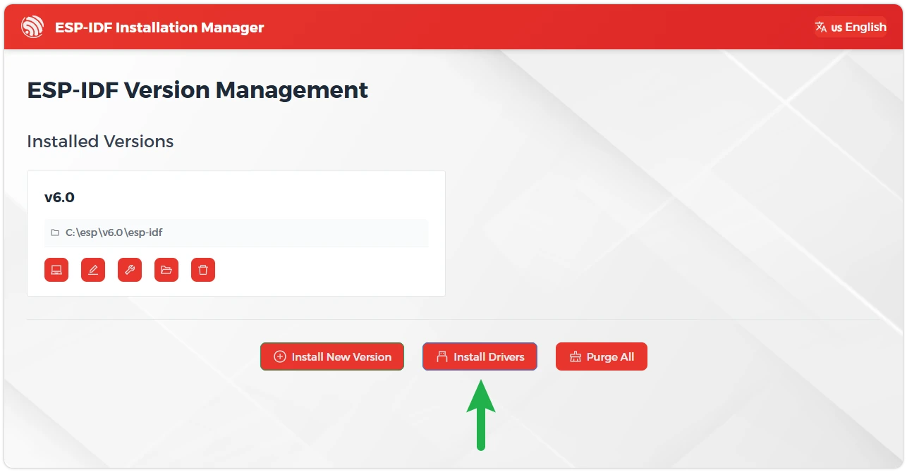 Install JTAG Driver with ESP-IDF Tool Installer