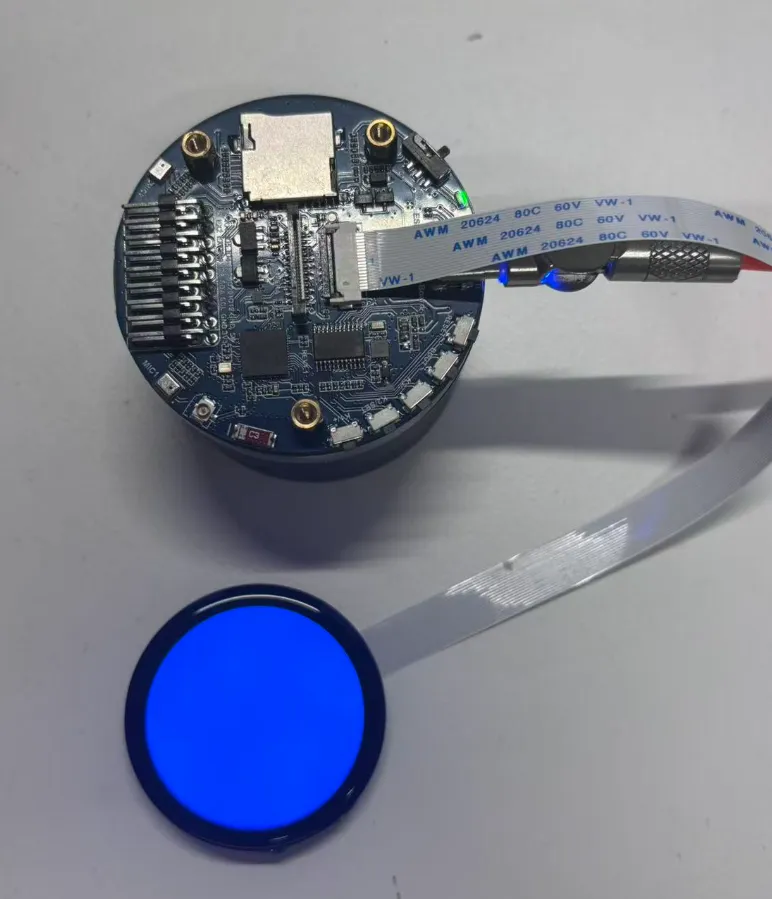 LCD Blue Test