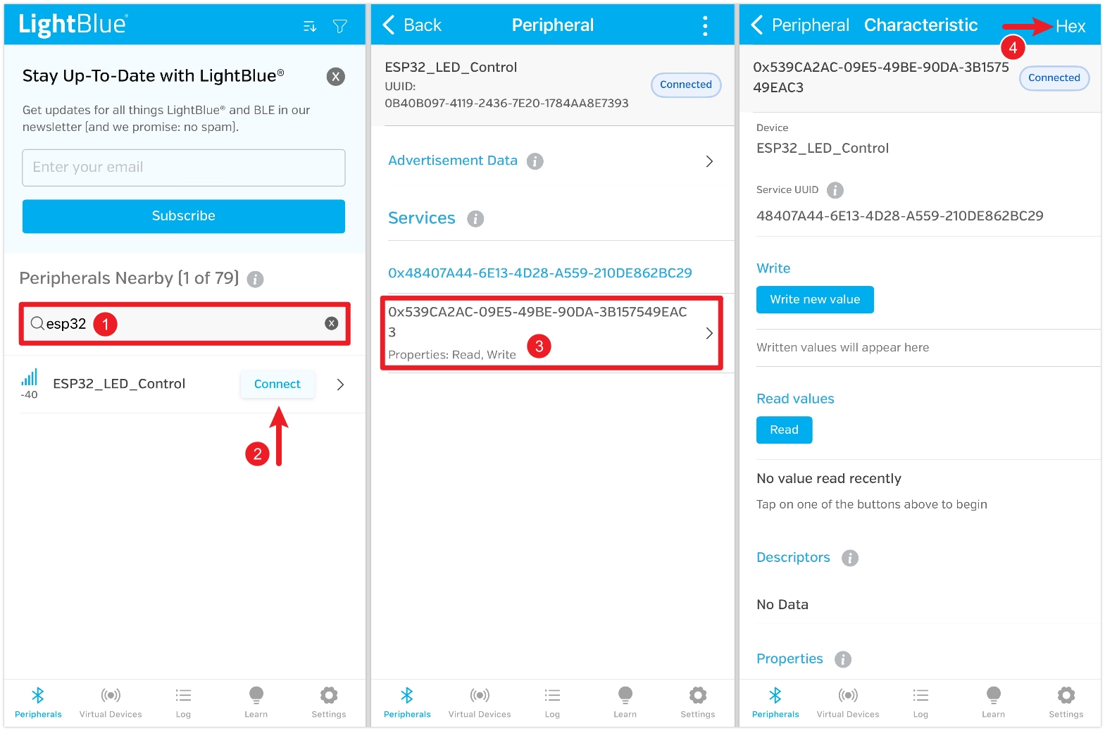 Example 2 LightBlue Operation Steps 1