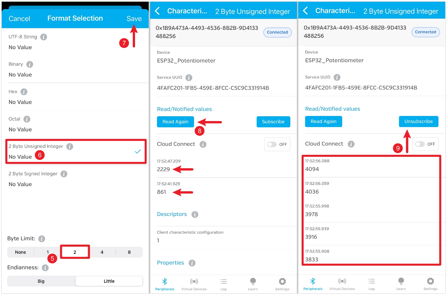 Example 1 LightBlue Operation Step 2