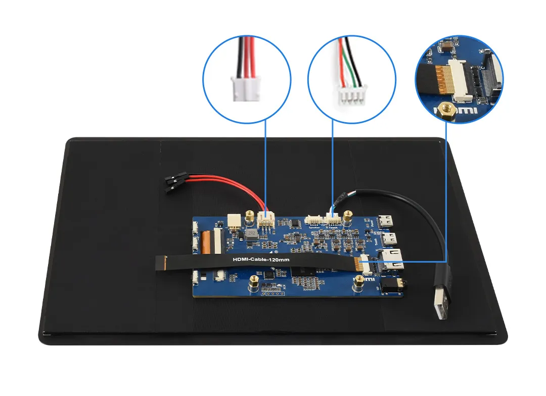 11EP-CAPLCD Connecting to the Display Backplane