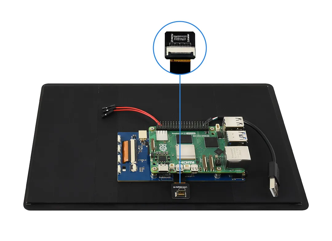 11EP-CAPLCD Connecting to the Raspberry Pi HDMI Port