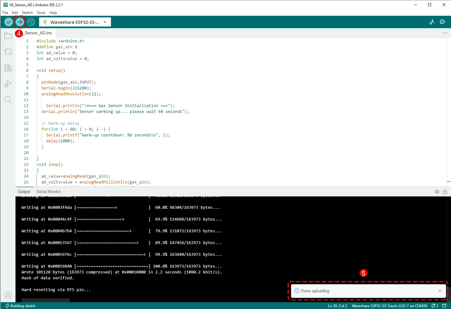 ESP32-S3-Touch-LCD-7 AD demo 7