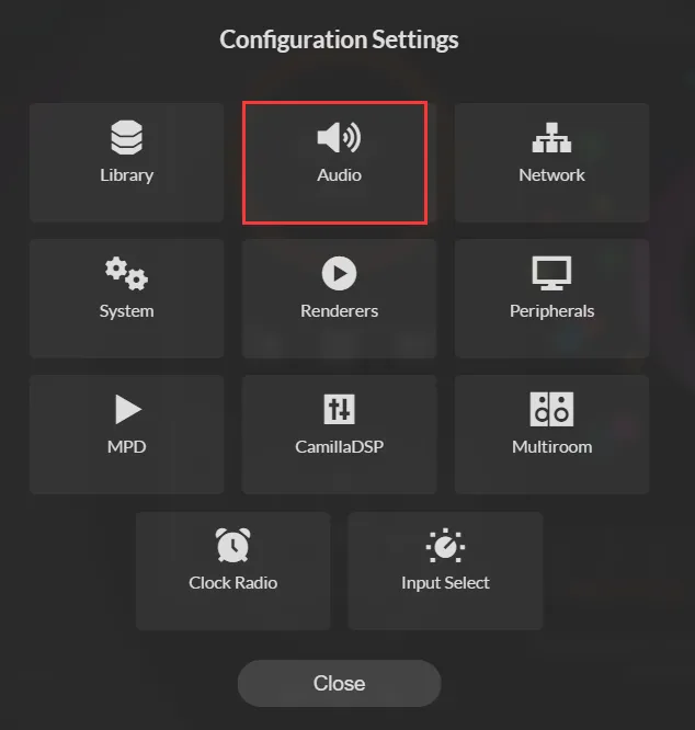 Smplayer audio configuration