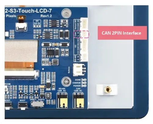 ESP32-S3-Touch-LCD-7 CAN demo 1