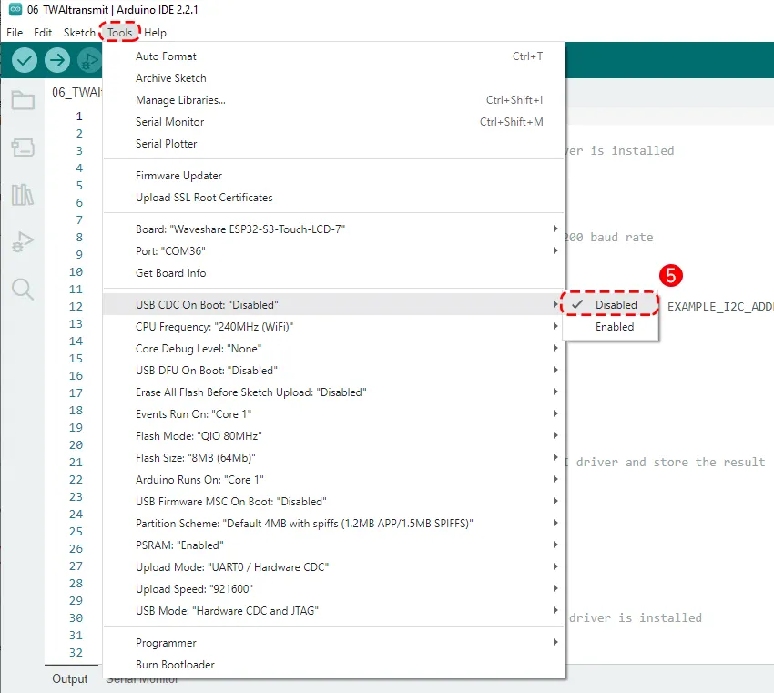 ESP32-S3-Touch-LCD-7 CAN demo 8