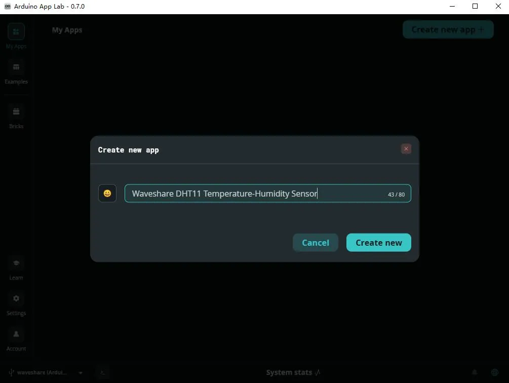 Create App