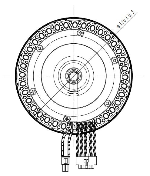 DDSM350-CT Product Dimensions