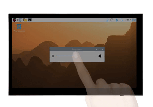 DSI Screen Brightness Adjustment