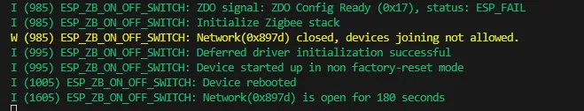 08_ZIGBEE Example Output