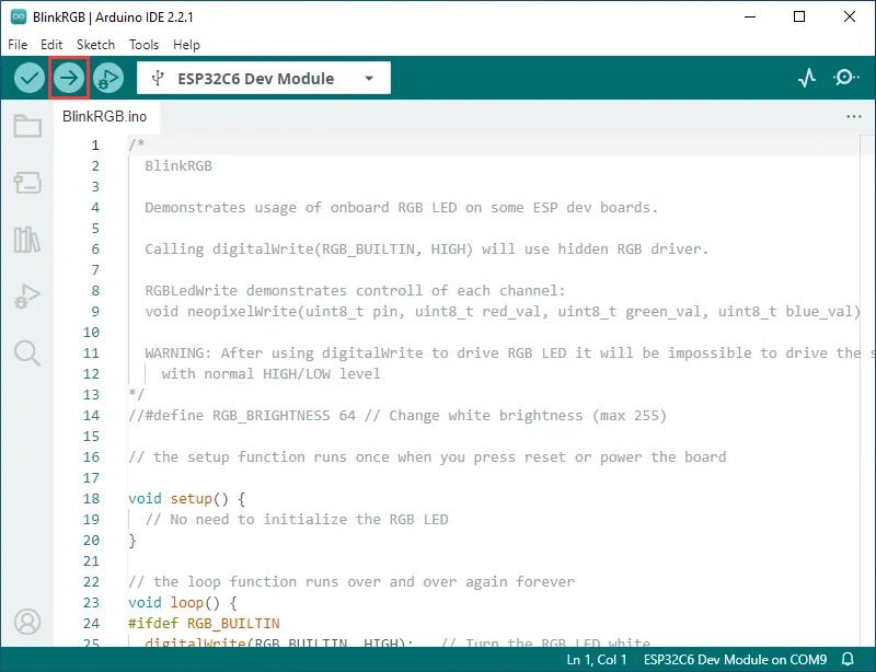 ESP32-C6-DEV-KIT-N8-idf-helloworld