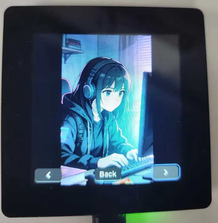 ESP32-C6-LCD-2.73 factory photo page