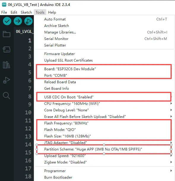 Arduino Configuration