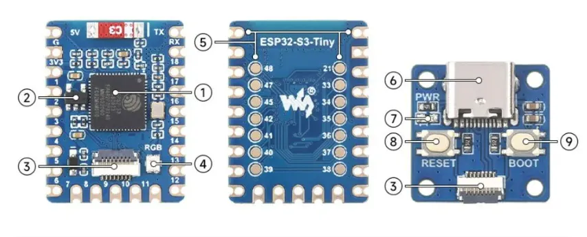 ESP32-S3-Tiny-details