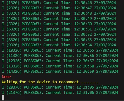 03_PCF85063 Example Output