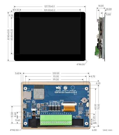 ESP32-S3-Touch-LCD-5-touch-size-2