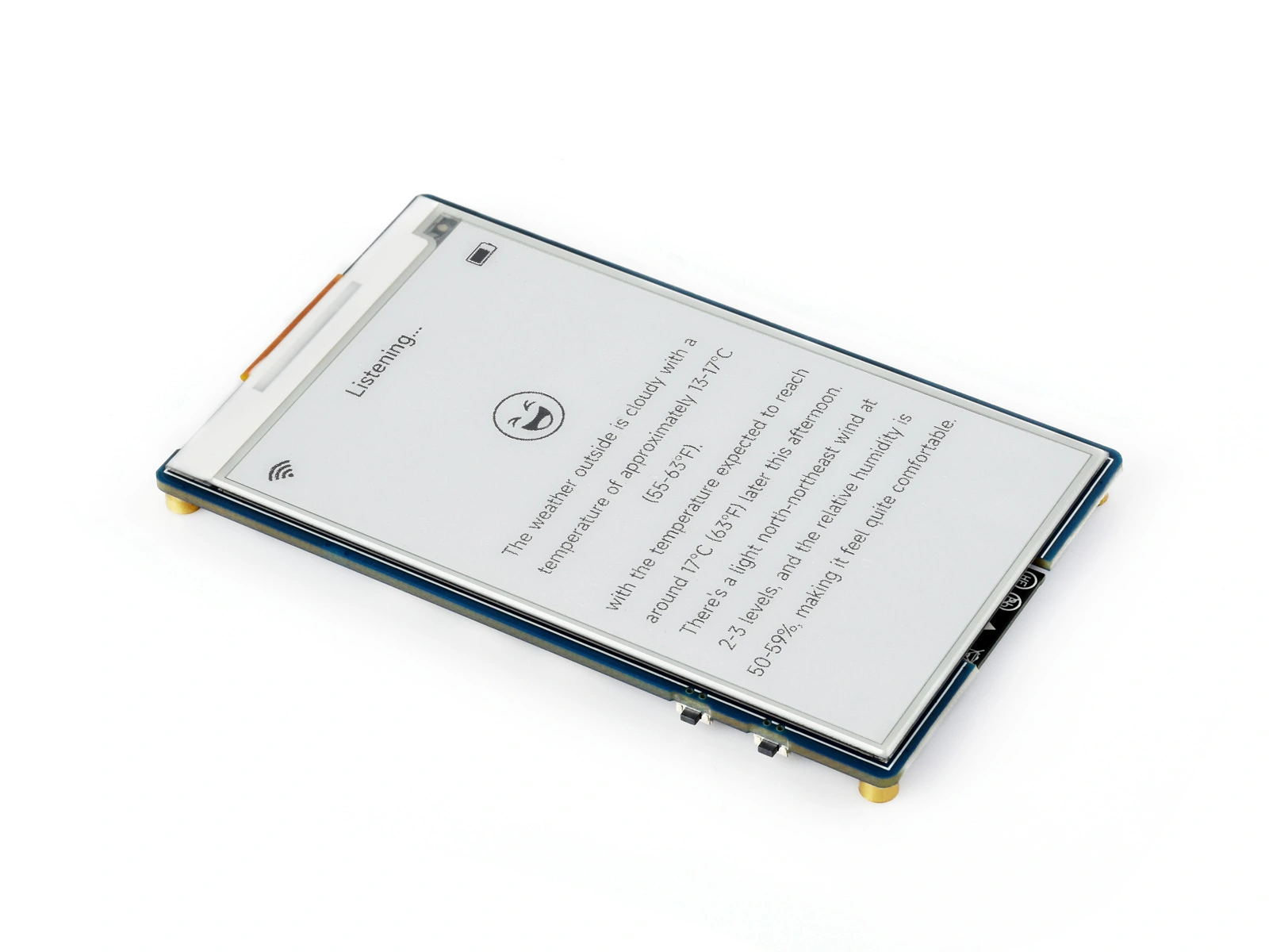 Waveshare ESP32-S3-ePaper-3.97 module with a two-color E-Paper display