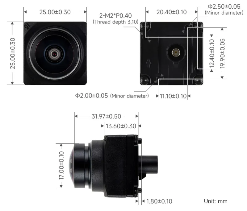 Hardware Dimensions