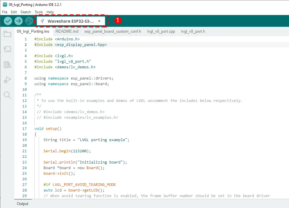 ESP32-S3-Touch-LCD-7 LVGL demo 3