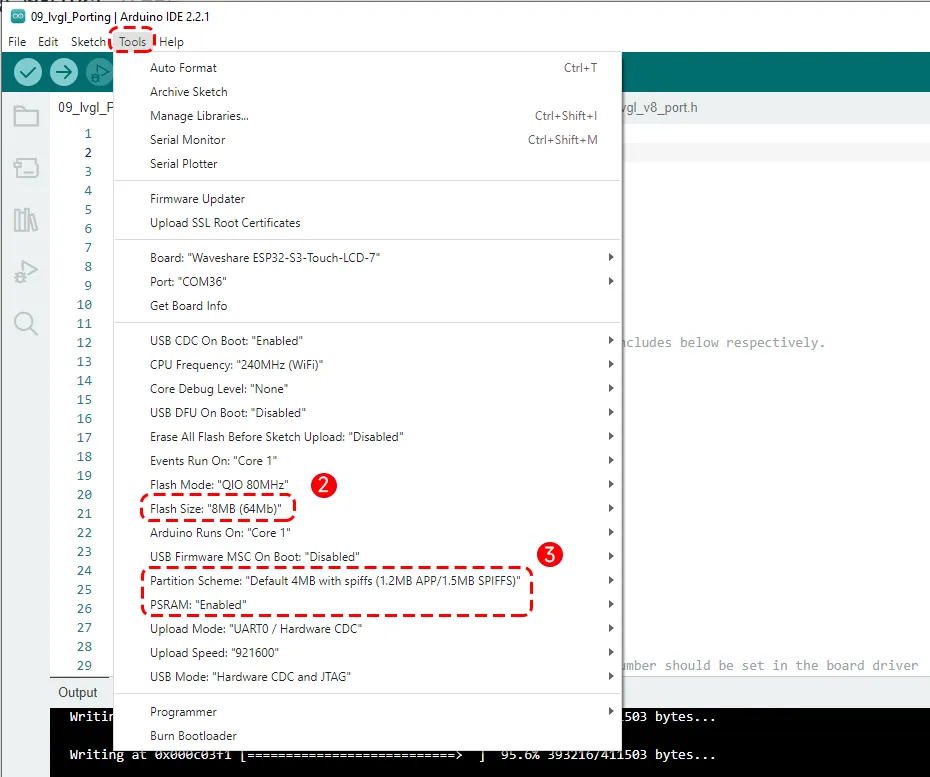 ESP32-S3-Touch-LCD-7 LVGL demo 4