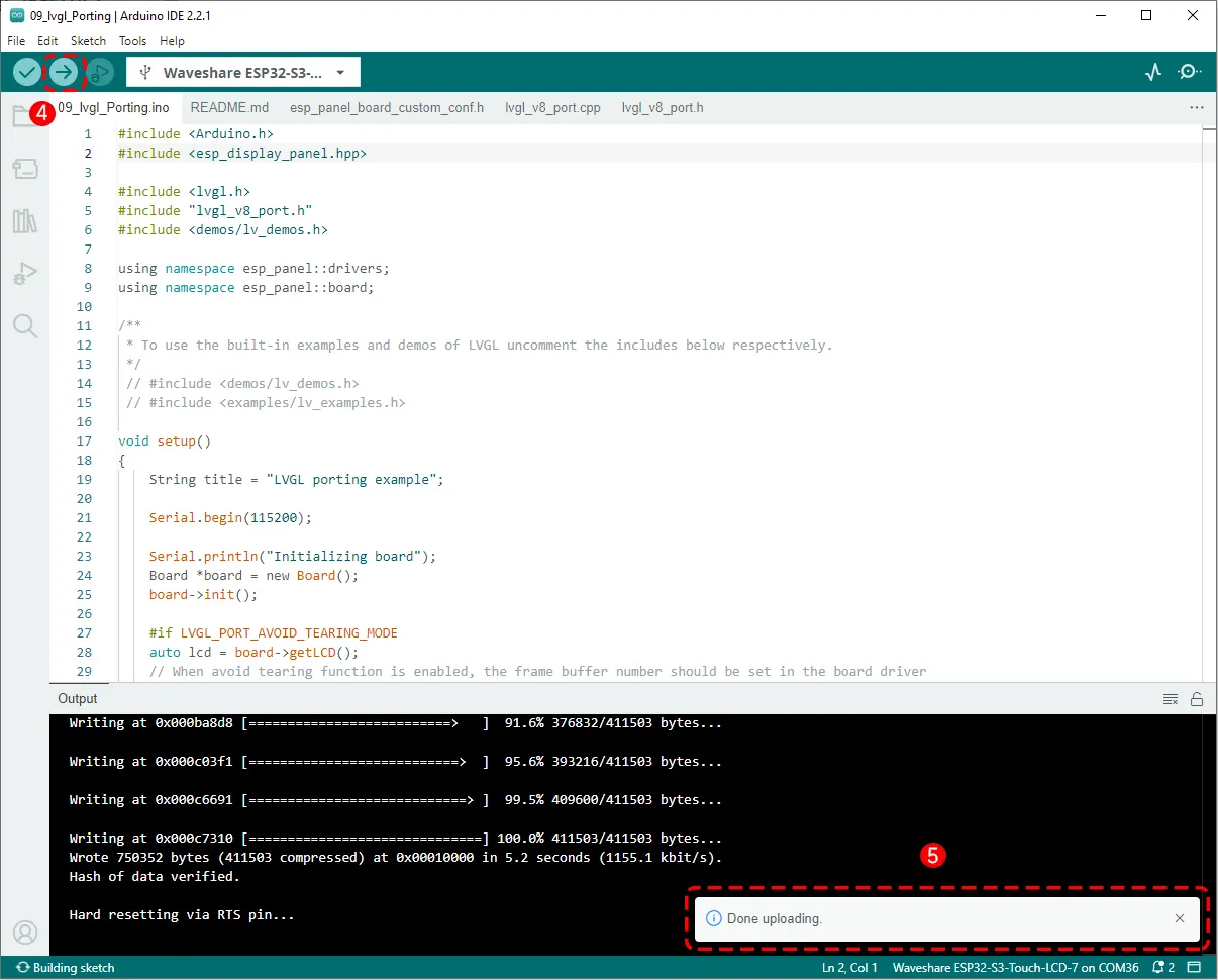 ESP32-S3-Touch-LCD-7 LVGL demo 5
