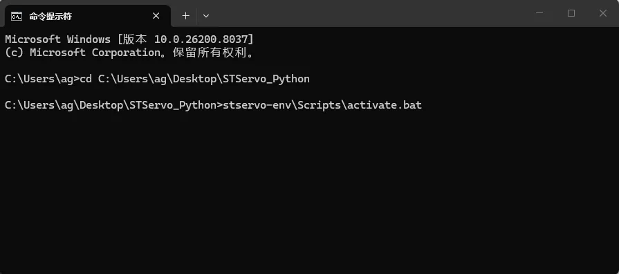Activate Virtual Environment