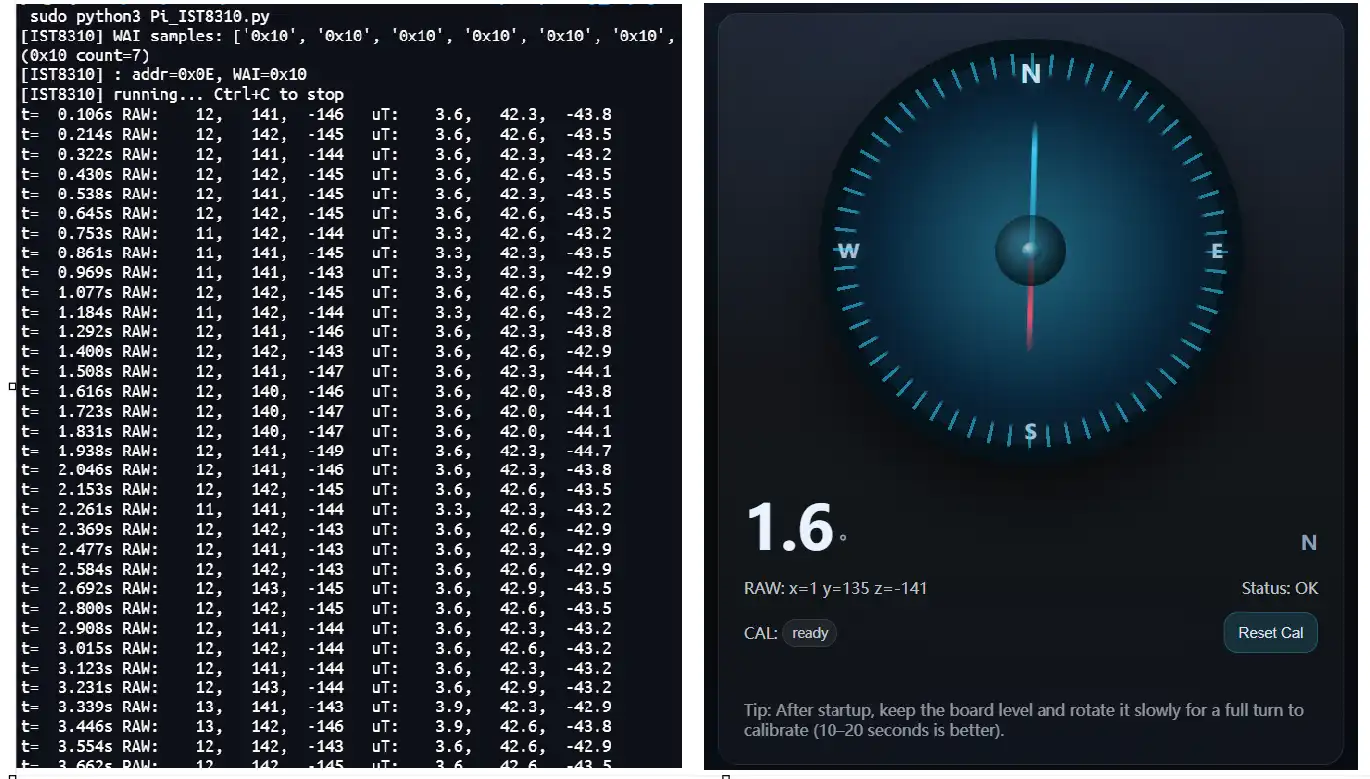 Compass Web Interface