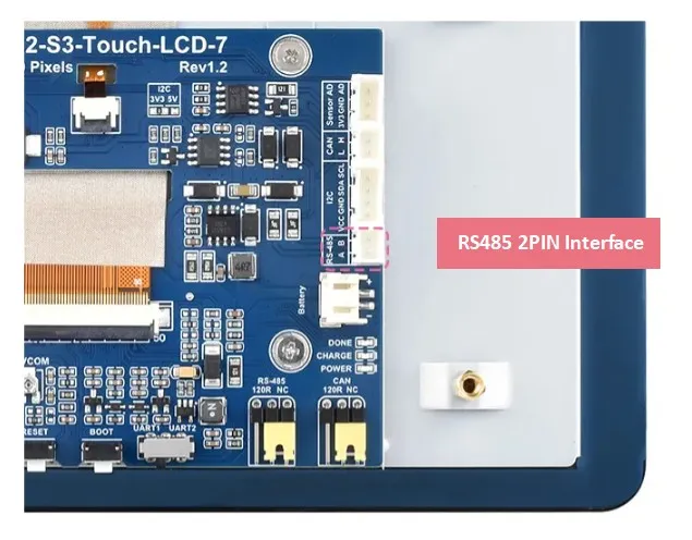 ESP32-S3-Touch-LCD-7 RS485 demo 1