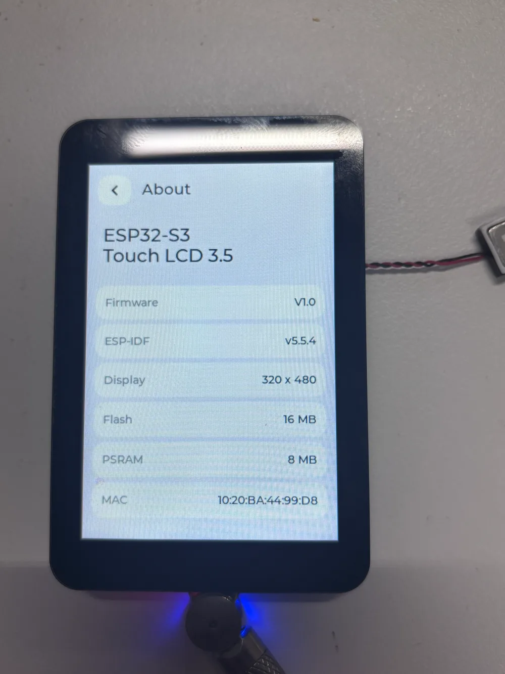 ESP32-S3-Touch-LCD-3.5B Factory Firmware Usage | WaveShare Documentation