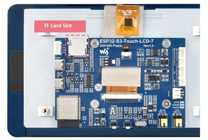ESP32-S3-Touch-LCD-7 TF demo 2