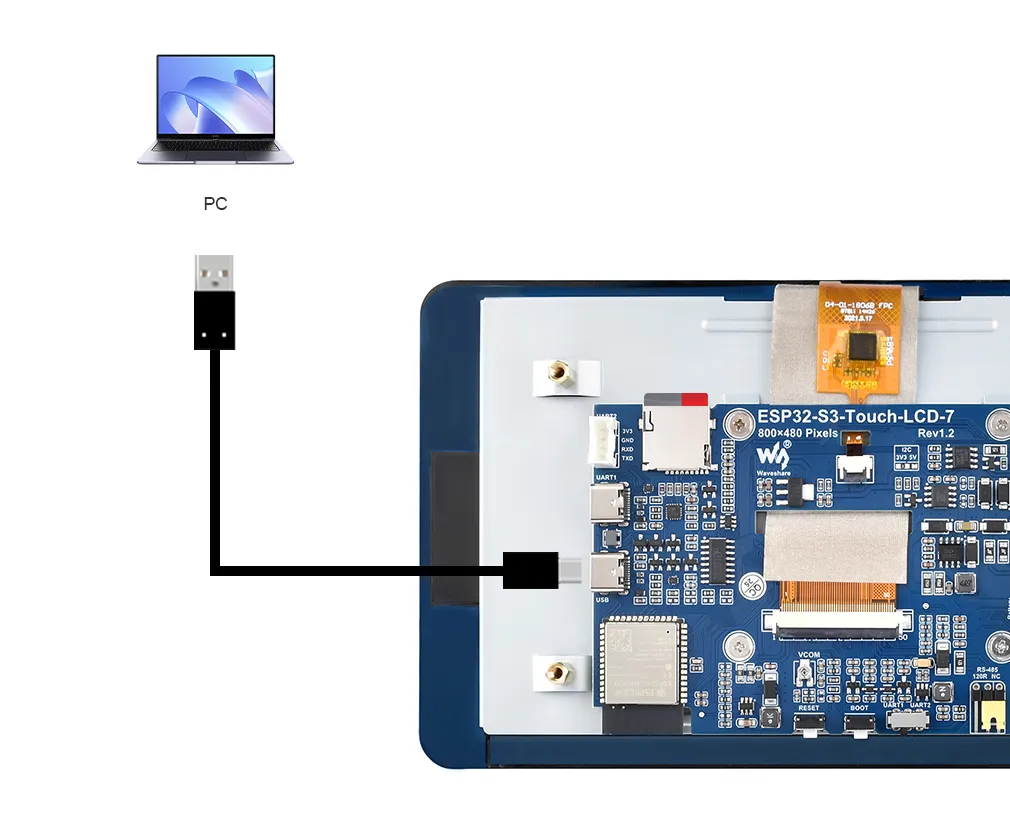 ESP32-S3-Touch-LCD-7 TF demo 3