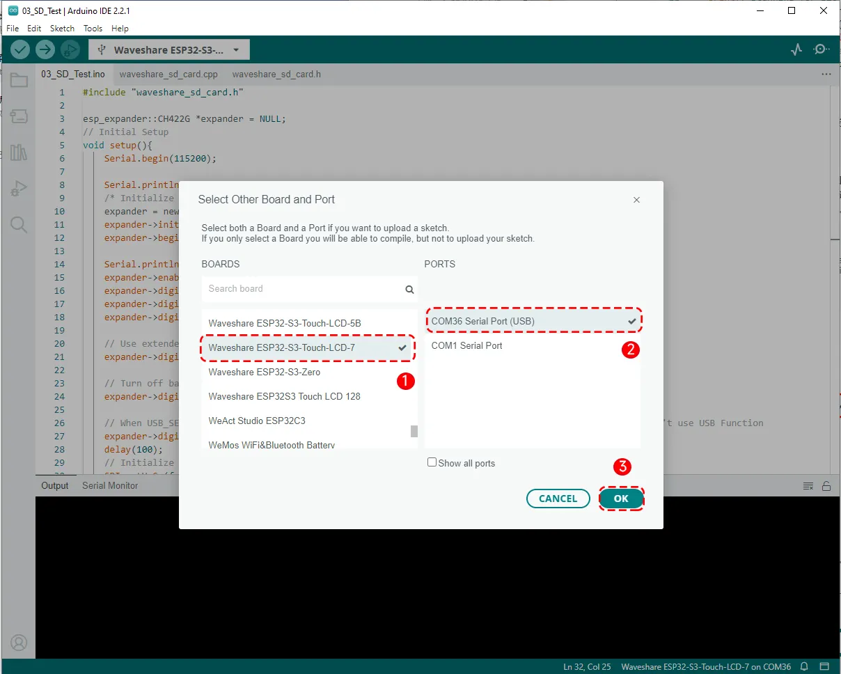 ESP32-S3-Touch-LCD-7 TF demo 6