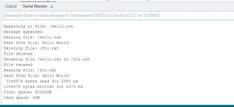 ESP32-S3-Touch-LCD-7 TF demo 9