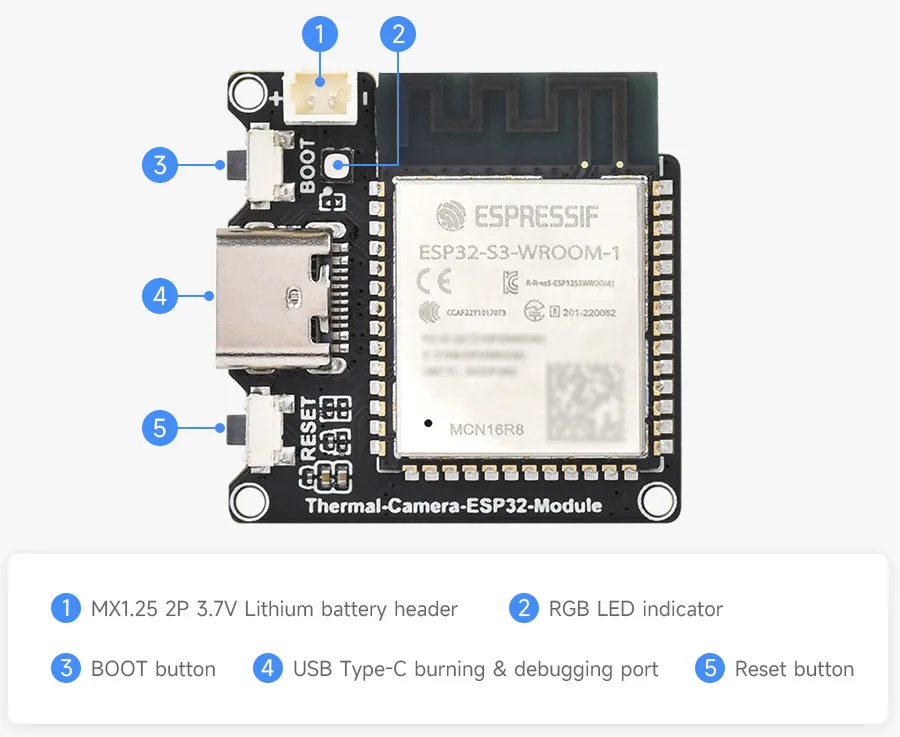 Thermal-45-Camera-ESP32-Module-details-intro