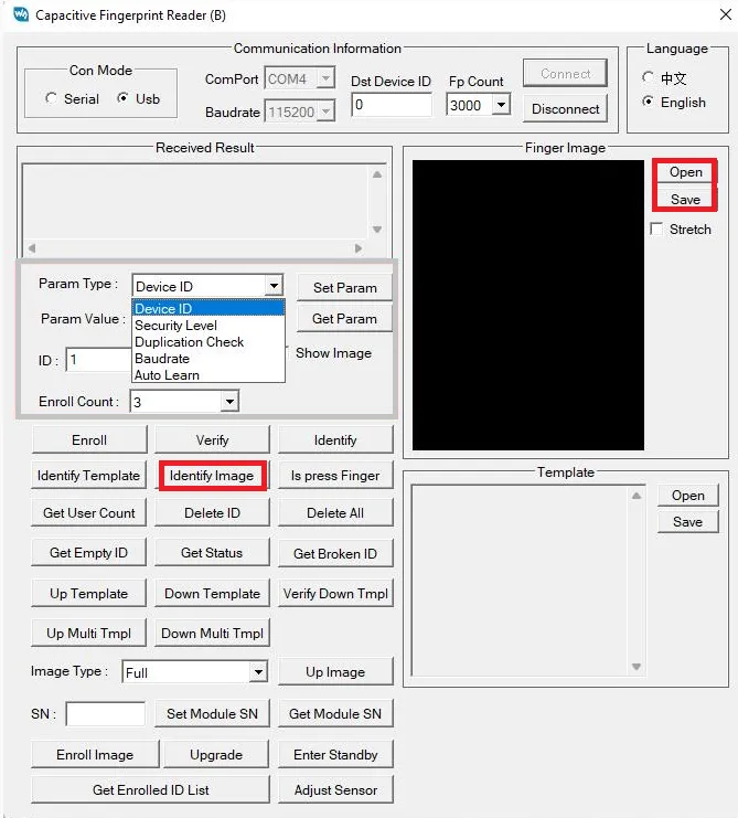 PC Software Download Image Identification