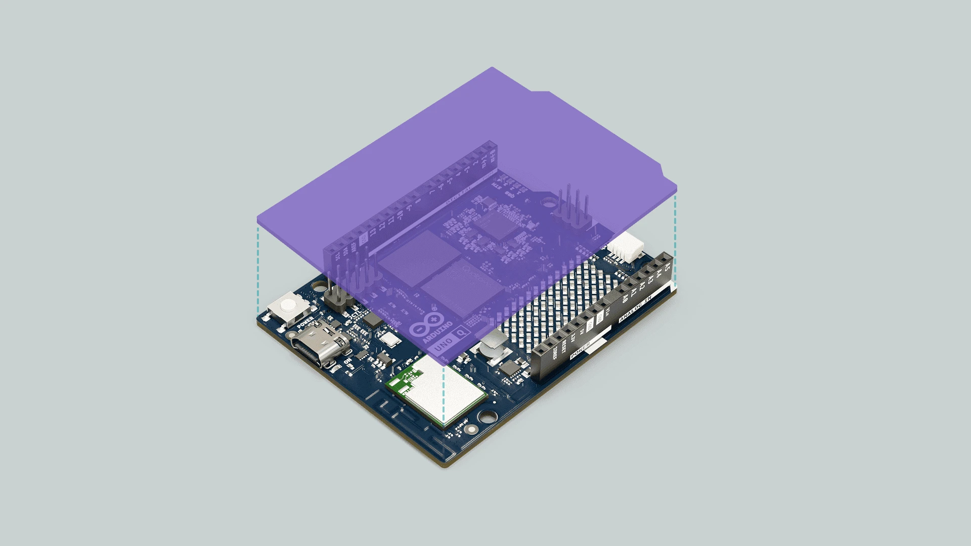 UNO Q Form Factor Compatible with UNO