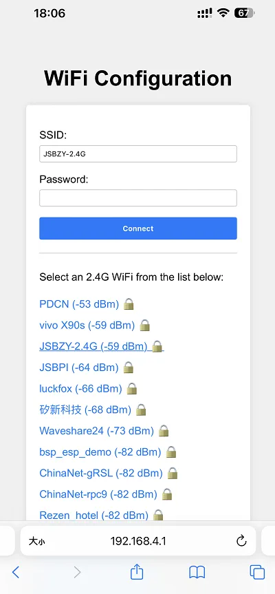 Connect to Wi-Fi