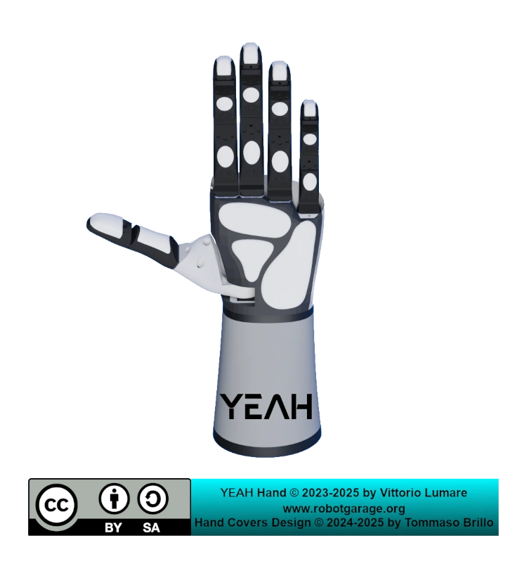 Yeah Robotic Hand Project Rendering