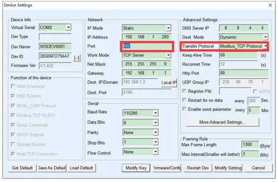  Modbus POE ETH IO 8CH Protocol Setting