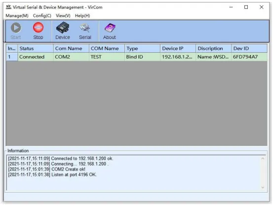  Modbus POE ETH IO 8CH Virtual Serial Port Setting 3