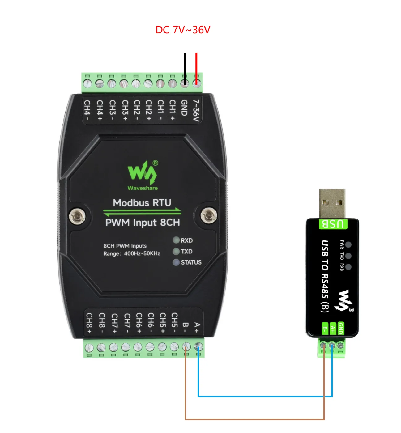  Modbus RTU PWM Interface Introduction