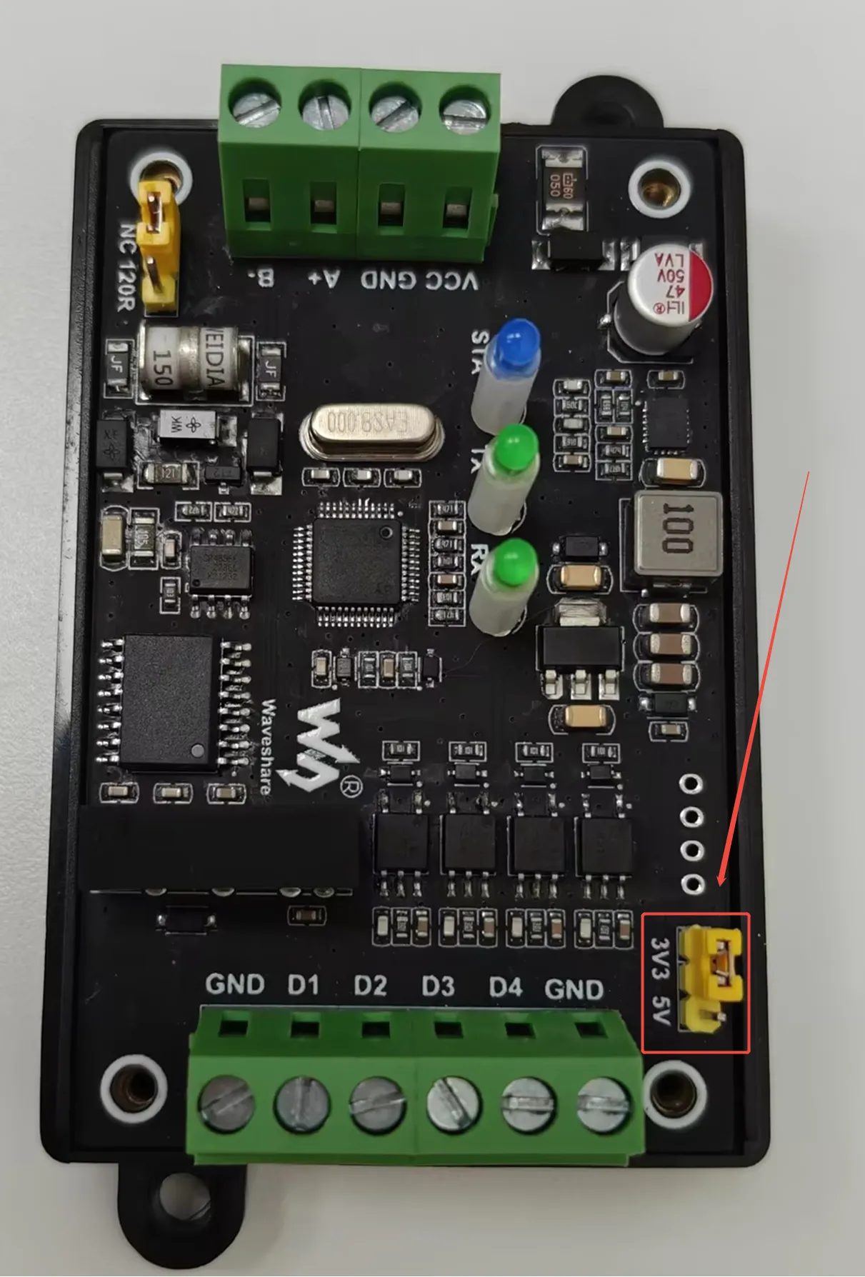  Modbus RTU PWM Output 4CH Interface Introduction